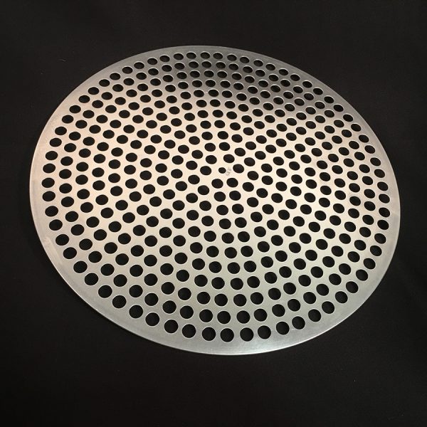 Disco perforado para pizza 43 cm en aluminio - Browne