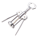 Sacacorchos profesional de palanca cromado  - Browne