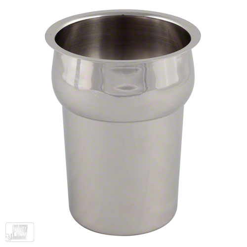 Recipiente redondo baño de maria 2.2 lt inox  - Browne
