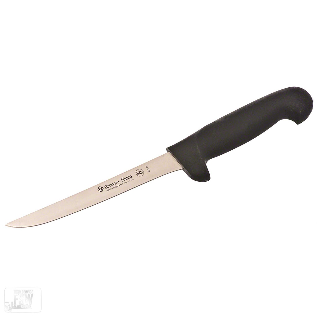 Cuchillo rigido 15.2 cm para deshuesar  en acero inoxidable - Browne Halco