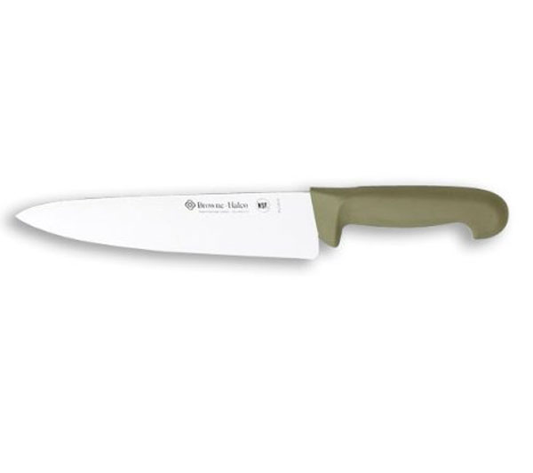 Cuchillo cocinero 25.4cm con mango beige, acero inoxidable - Browne