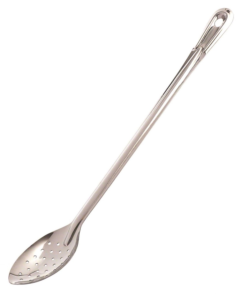 Cuchara perforada extra larga 45.7 cm inox - Browne