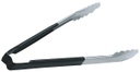 Pinza utilitaria mango negro antimicrobial 30 cm inox - Vollrath