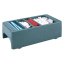 Porta condimentos 42 x 22 x13 cm azul (Outlet) - Cambro