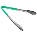 Pinza utilitaria mango verde antimicrobial 30.5 cm inox - Vollrath