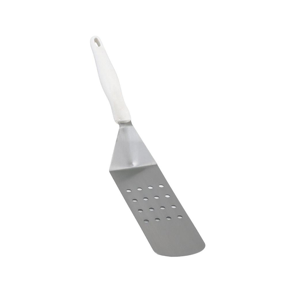 Espatula perforada mango blanco inox - Vollrath