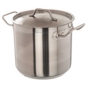 Olla consome Optio con tapa 7.6 lts inox - Vollrath