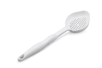 Cucharon ovalado nylon perforado blanco (Outlet) - Vollrath