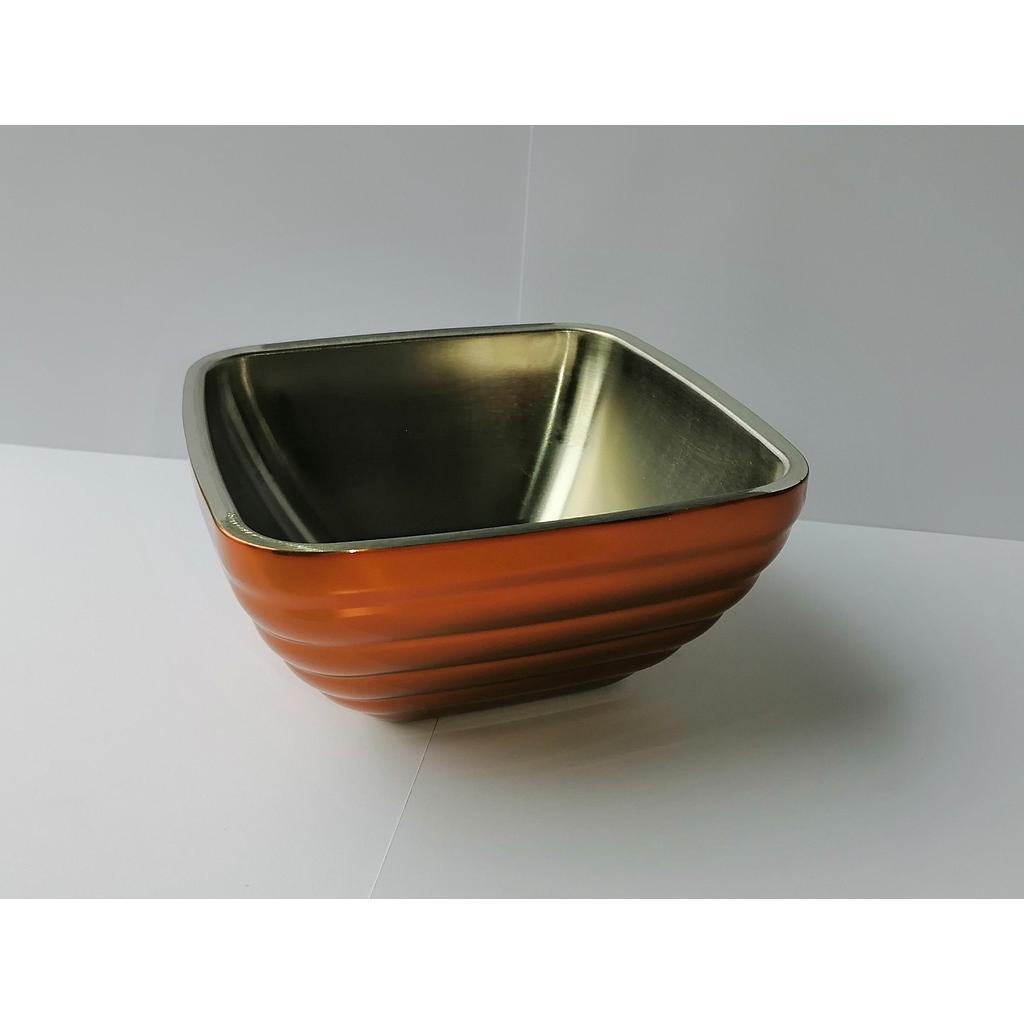 Tazón cuadrado color tangelo (Outlet) - Vollrath