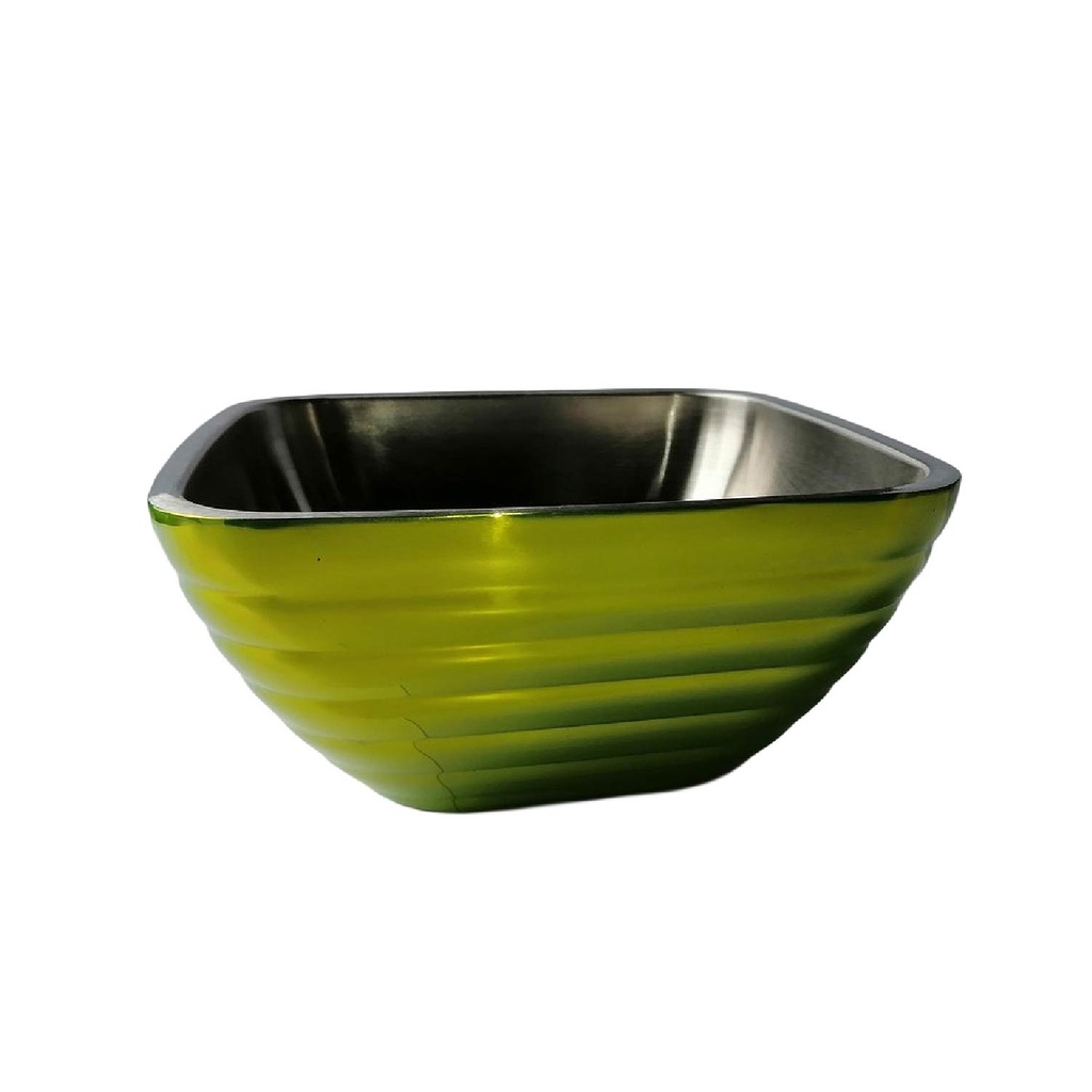 Tazón cuadrado color lima limón (Outlet) - Vollrath