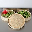 Set de 3 steamers en bamboo de 12" - Town Food