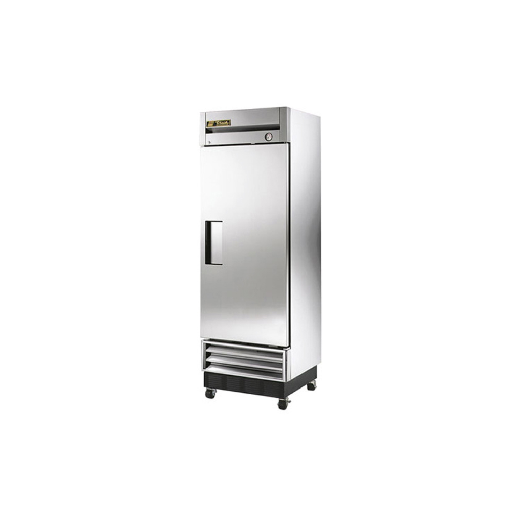 Congelador de puerta solida con refrigerante ecológico de hidrocarburo R-290 con bisagras al lado izquierdo - True