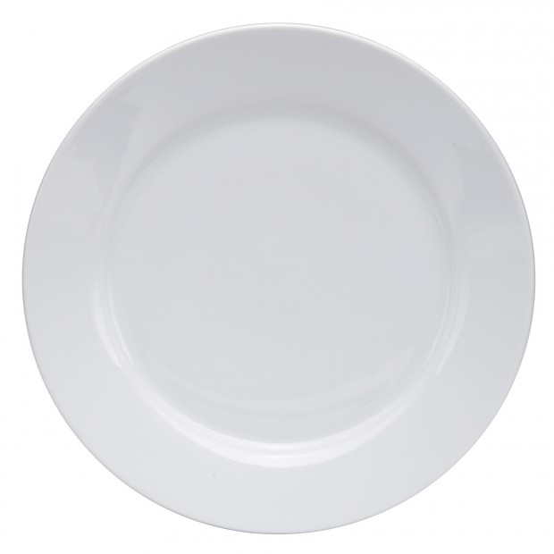Plato llano redondo porcelana 27 cm blanco brillante (Outlet) - Oneida