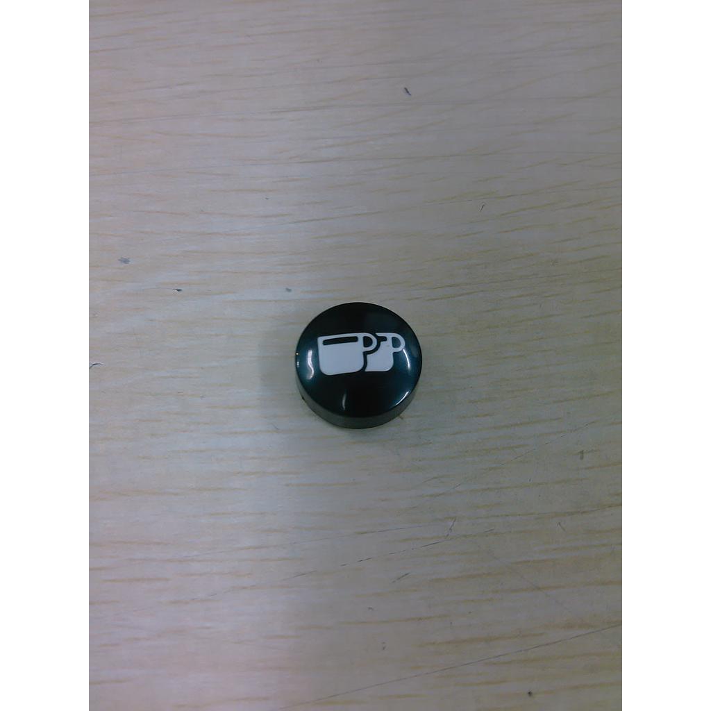 2 white long coffees button - La Cimbali