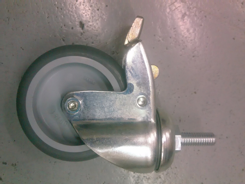 3"Dia 4"clearance caster w/brk - Hatco