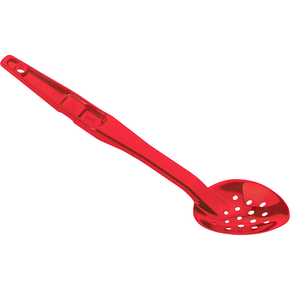 Cuchara perforada buffet 33cm policarbonato rojo - Cambro USA