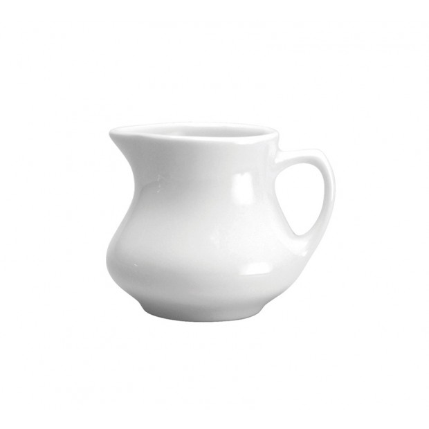Cremera con asa porcelana 207ml blanco brillante (Outlet) - Oneida