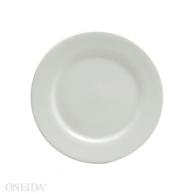 Plato llano redondo porcelana 15.8 cm blanco brillante (Outlet) - Oneida
