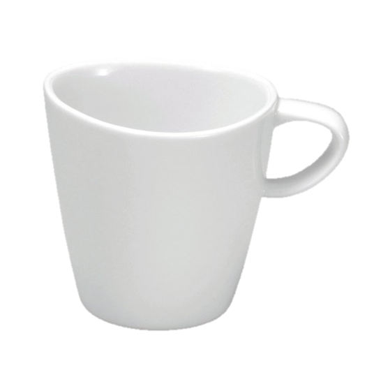 Taza café triangular porcelana 221ml mood (Outlet) - Oneida