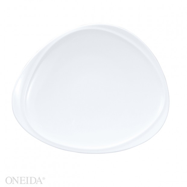 Plato Triangular de Porcelana Fina Mood 17 cm (Outlet) - Oneida