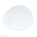 [R4700000129] Plato Triangular de Porcelana Fina Mood 17 cm - Oneida