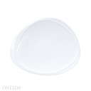 [R4700000141] Plato triangular porcelana fina 23.4 cm mood  - Oneida