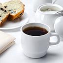 Taza Blanca de Vidrio Templado, 7 ¼ oz-Restaurante-Arcoroc