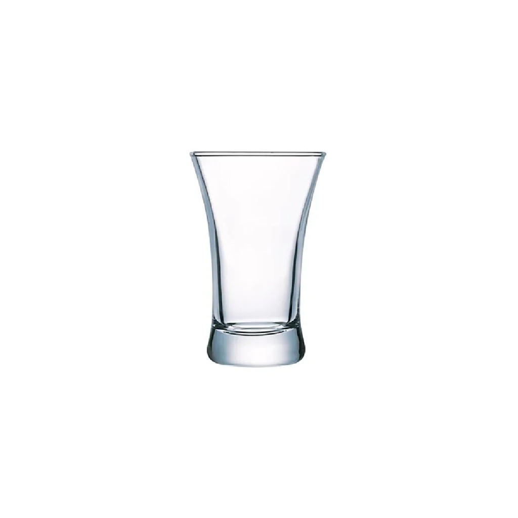 Vaso Hot Shot de Vidrio Templado, 2 1/4 oz - 8.5x5.5cm - Arcoroc