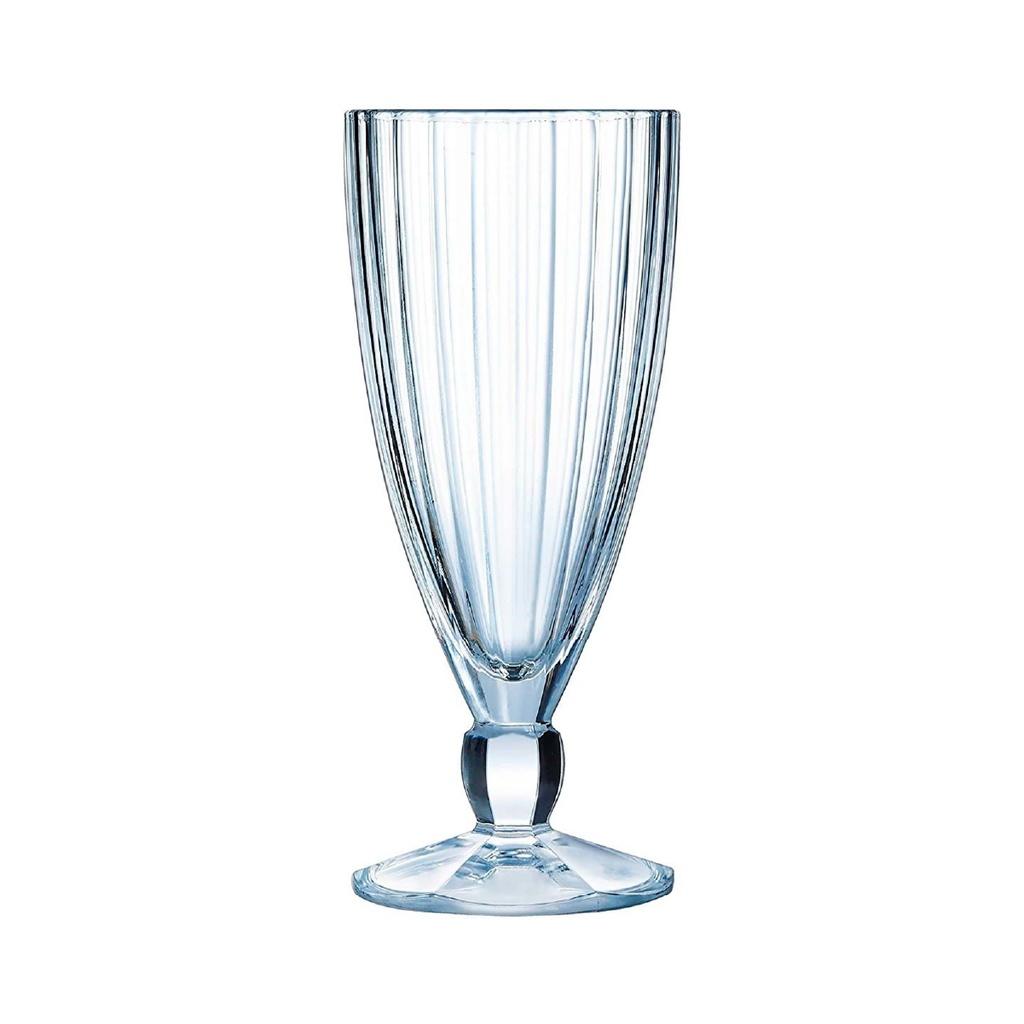 Copa Malteada de Vidrio Templado, 12 oz - 19 x 8 cm - Arcoroc