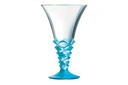 [J8081] Copa para Helado Pie Azul de Vidrio, 12 oz - 20.1 cm, Palmier - Arcoroc