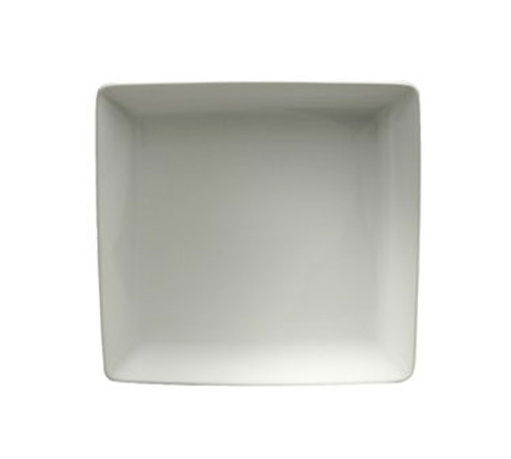 Plato Cuadrado de Porcelana de Fina Fusión 30.5 cm (Outlet) - Oneida