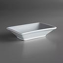 Fuente Rectangular de Porcelana Fina Fusión, 10.1 cm (Outlet) - Oneida