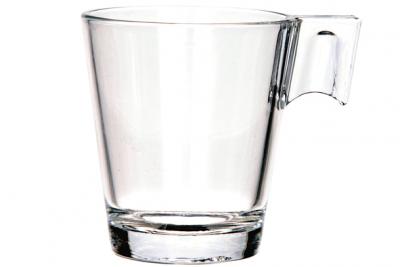 Taza Aroma Transparente de Vidrio Templado, 7 1/4 oz - Arcoroc