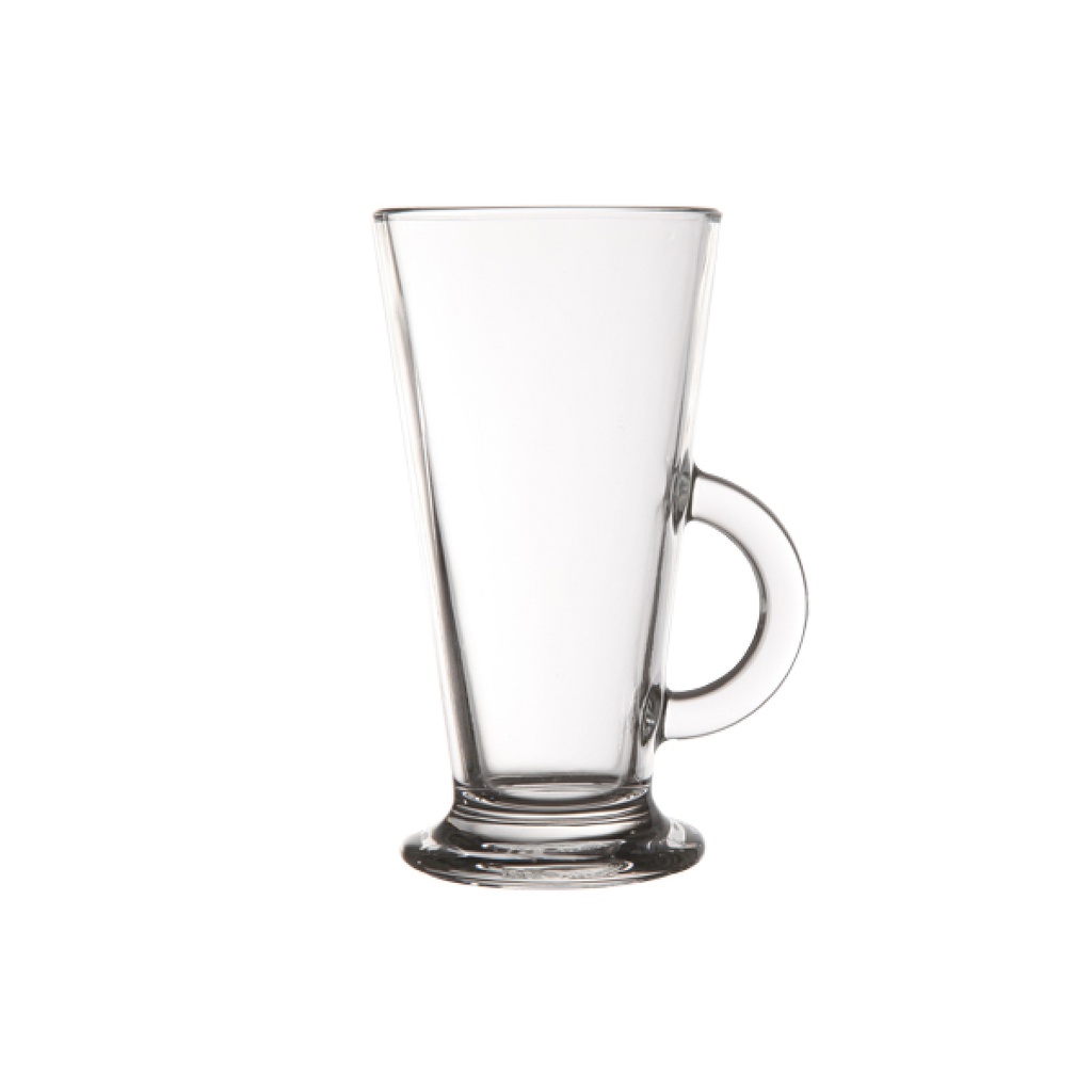 Mug Latino de Vidrio Templado, 9 3/4 oz -14.5x7.8cm - Arcoroc