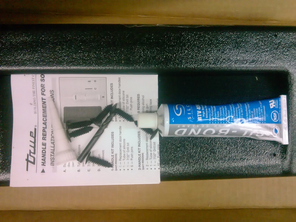 Handle kit recessed handle - True