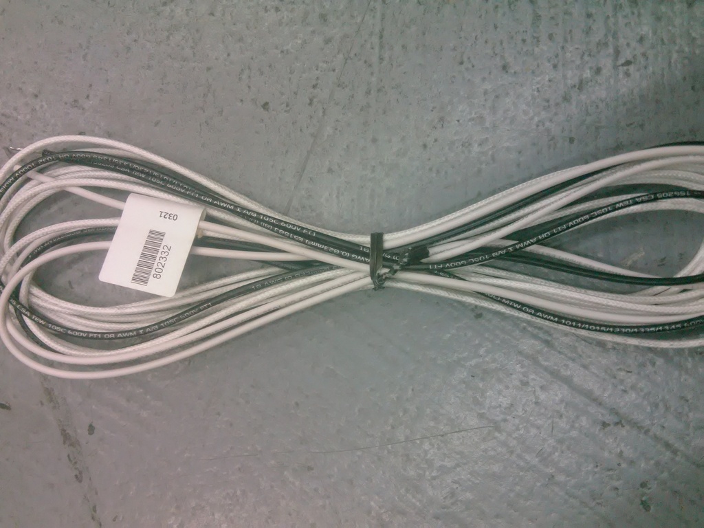 Heater wire gl braid 193" 115v - True