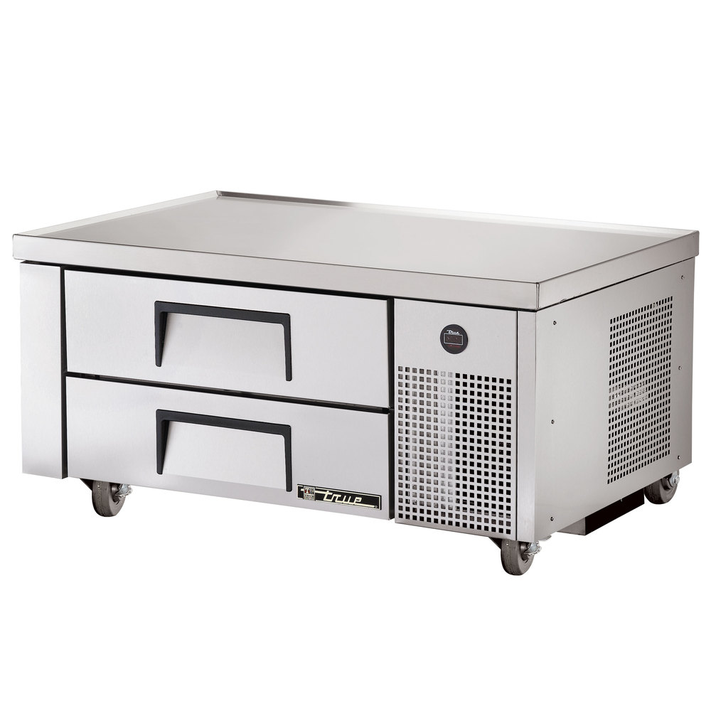 Base refrigerada, 2 cajones, 48&quot; de frente - True