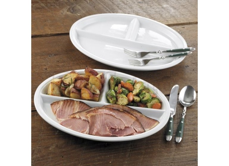 Plato 3 Compartimentos 25.4 cm Restaurant (Outlet) - Arcoroc