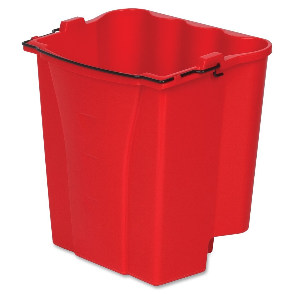 Balde rojo para agua sucia wave brake (Outlet) - Rubbermaid Local