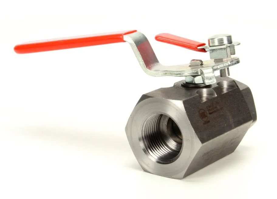 Valve 1" left w/lock - Frymaster