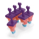 Set de 6 moldes para helado, figura robot (Outlet) - Cuisipro