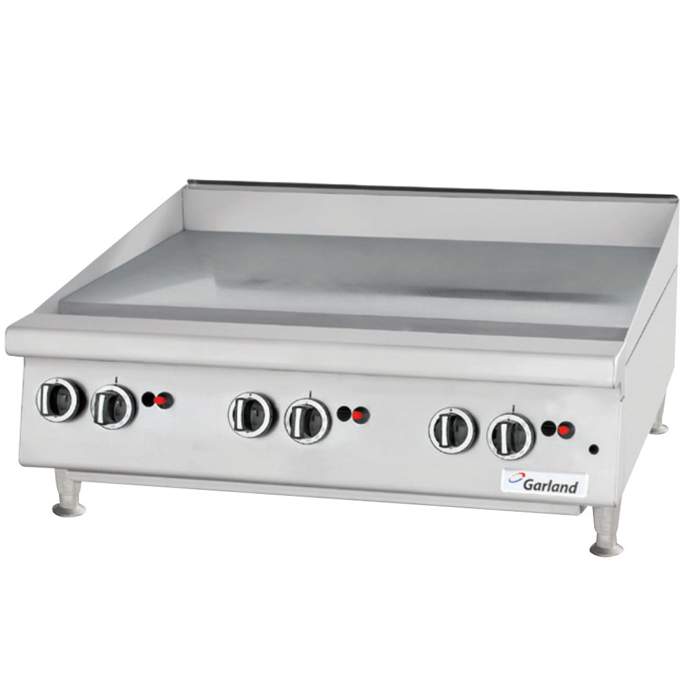 Plancha a gas de 36" Heavy Duty con termostato - Garland