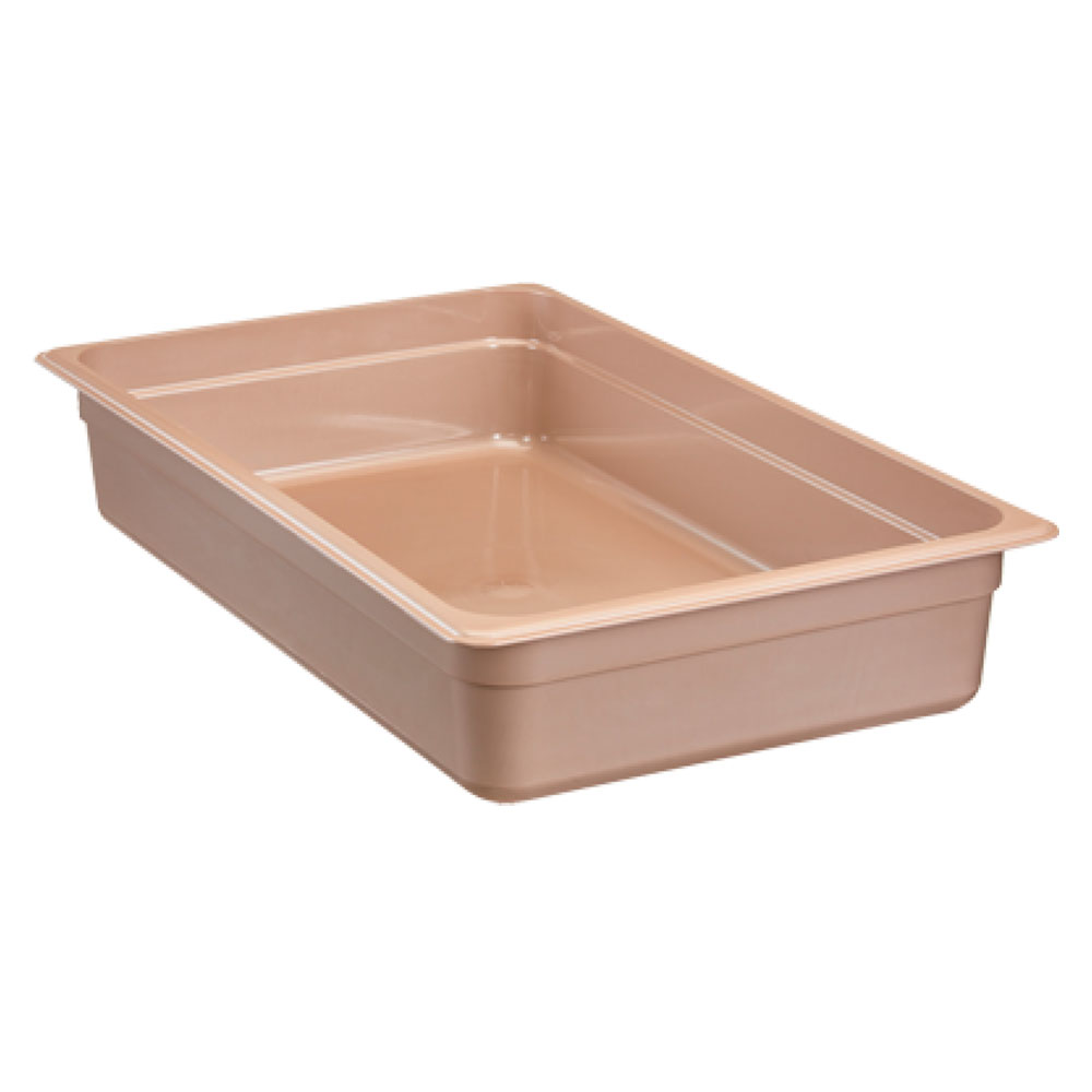 Recipiente GN 1/1 de 4&quot; para alta temperatura color arena - Cambro