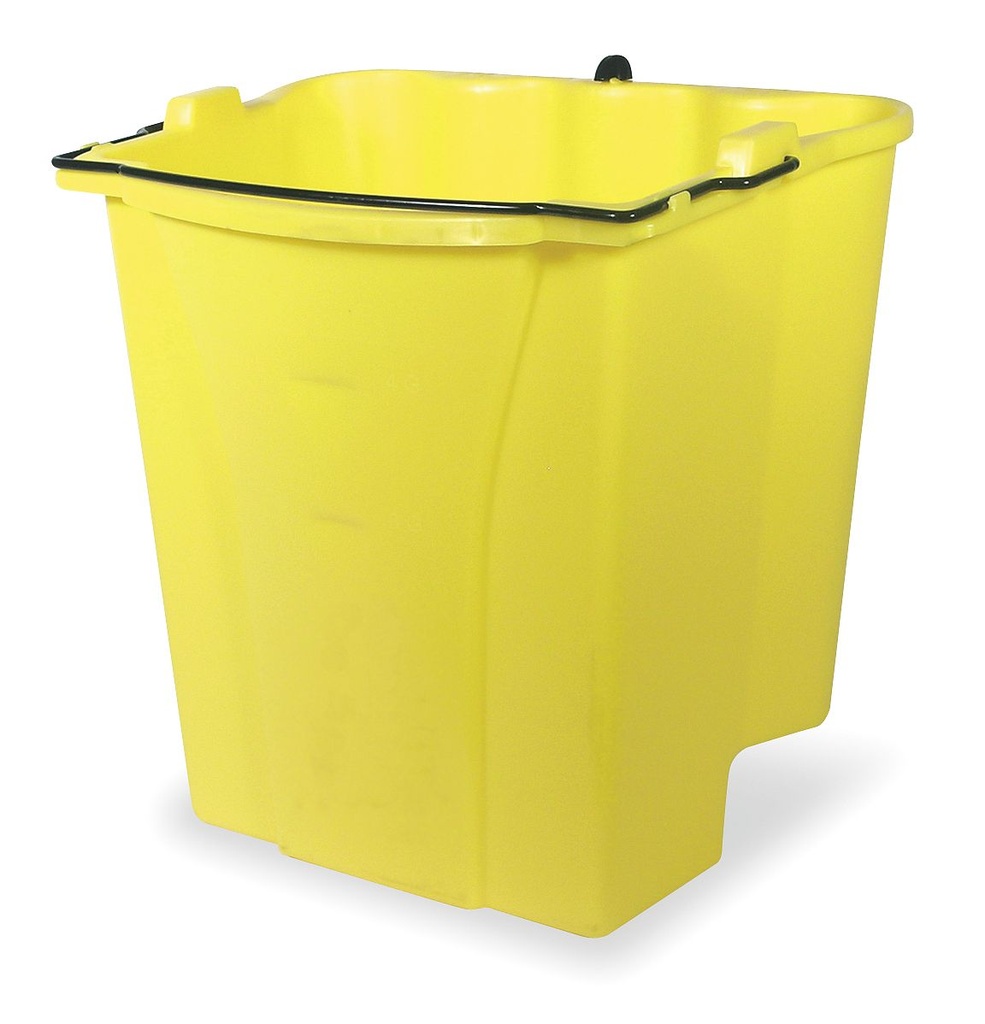 Balde amarillo para agua sucia wave brake (Outlet) - Rubbermaid Importados