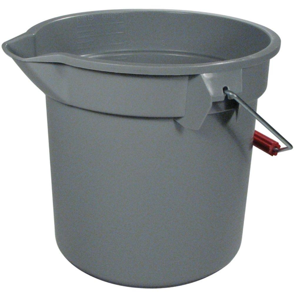 Balde brute redondo 3.5 gal gris (Outlet) - Rubbermaid Local