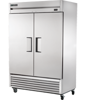 Refrigerador doble de puertas solidas con refrigerante ecológico R-290 - True