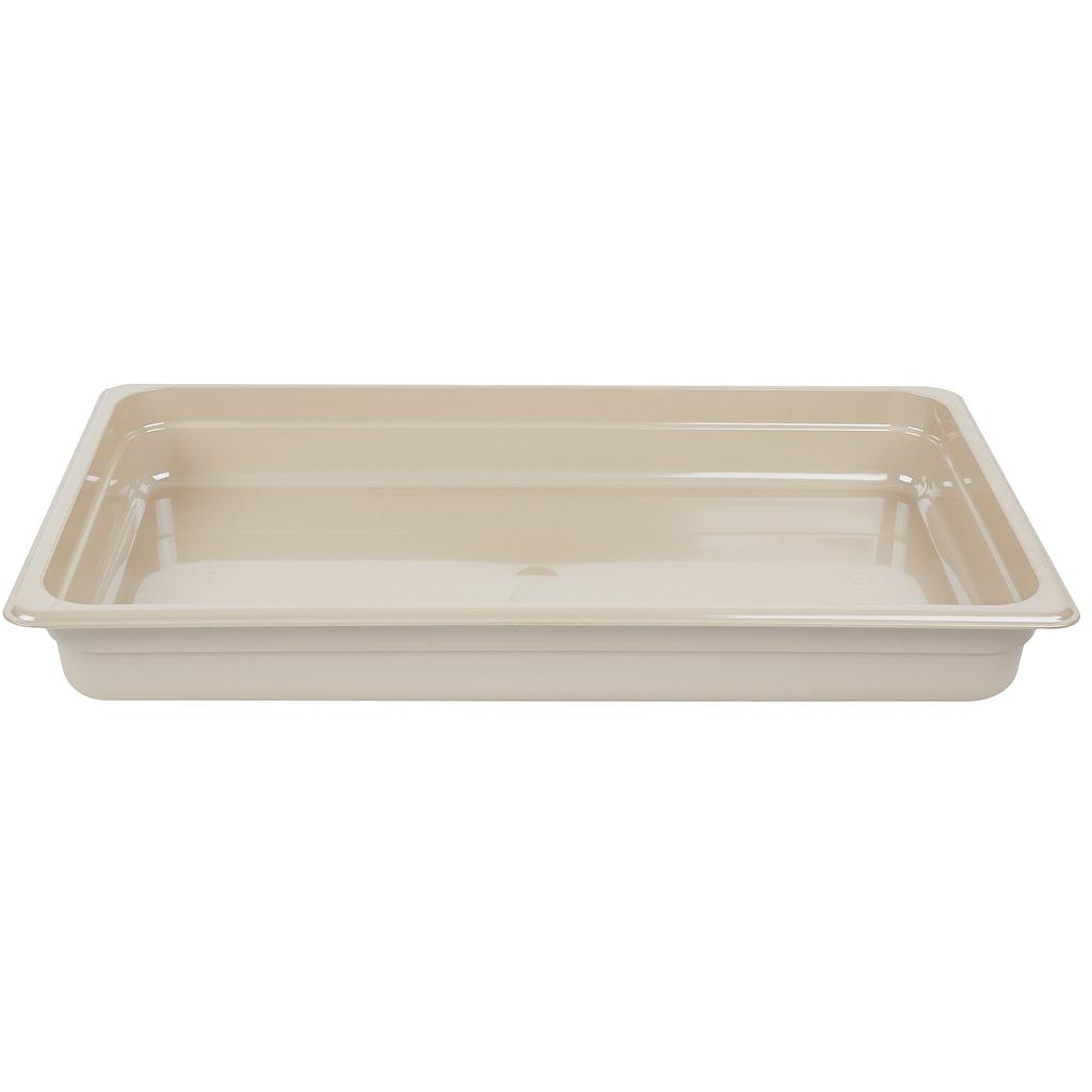 Recipiente para alta temperatura GN 1/1 de 2.5&quot; color arena - Cambro