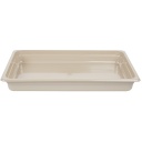 Recipiente para alta temperatura GN 1/1 de 2.5" color arena (Outlet) - Cambro
