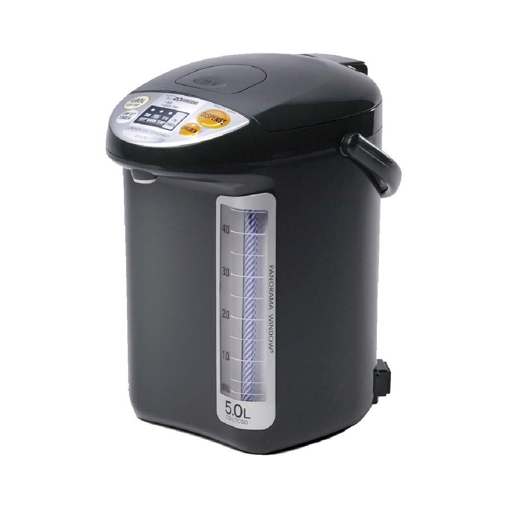 Calentador y hervidor comercial de agua de 5 lts Color negro - Zojirushi