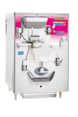 Máquina compacta: pasteurizadora y mantecadora para helado artesanal. de 4 kg por ciclo - Cattabriga
